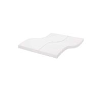 vidaXL Matelas en Mousse Blanc 180x210 cm 7 Zones dureté 20 ILD, Matelas de lit, Matelas de lit de Jour, Matelas en Mousse pour lit Double