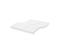 Matelas mousse 200x220 cm soutien non communique epaisseur 10 cm 7 zones housse de matelas
