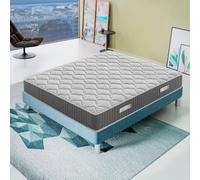 Matelas Mousse 70x200 cm HERMES - Accueil Mémoire De Forme - Epaisseur 25 Cm
