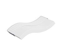 vidaXL Matelas en mousse moyennement doux 80x200 cm épaisseur 30 cm 5 zones + housse + oreiller(s)