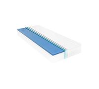 Matelas mousse 80x200 cm accueil ferme soutien mi-ferme épaisseur 18 cm 5 zones + housse de matelas
