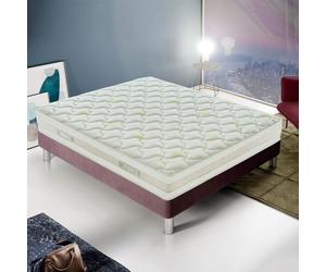 Matelas Mousse 80x200 cm, IBIZA - Accueil Mémoire De Forme - Epaisseur 25 Cm