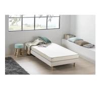 Matelas mousse 90 x 190 - Confort ferme - Epaisseur 12 cm - Livre roule - FINLANDEK Kietoa