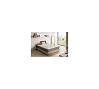 Moonia KingMaX Multizone Double Matelas en mousse à mémoire de forme Blanc