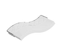 vidaXL Matelas en mousse moyennement doux 90x190 cm - ép. 16 cm (373031)