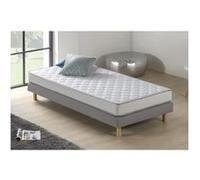 Matelas mousse 90x190 cm deko dream epaisseur 14 cm accueil ferme housse de matelas soutien ferme 5 zones G