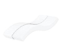 Matelas en mousse blanc 90x200 cm dureté H2 H3