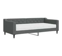 Lit de repos taupe 80x200 cm tissu canapé-lit canapé-lit confortable vidaXL