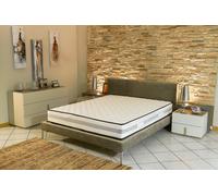 Matelas Mousse À Mémoire De Forme 50 Kg/M3 - Ferme - 23 Cm + 2 Protèges Matelas Offerts King Memory - 2x90x200 Blanc