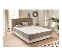 Moonia - Matelas en Gel Mémoire de Forme Fermeté Élevée/Moyenne - 140x200 - Épaisseur +/- 30 cm - Lit Double - Matelas Hypoallergénique à 8 Couches - Modèle Magnum Gel