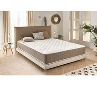 Moonia Matelas Magnum Fermeté Élevée/Moyenne Memoire de Forme Hauteur +/- 30 cm 160x190cm Beige