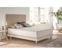 Moonia Matelas Olympus Memory Foam Fermeté Élevée/Moyenne Épaisseur +/- 30 cm Hypoallergénique 140x190cm Beige