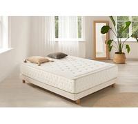 Moonia | À mémoire de Forme - Matelas Premium Cashmere, 160x200 - Confort Maximal - Effet Nuage- Hauteur +/- 27