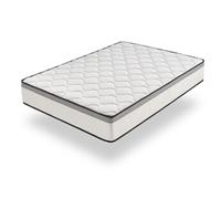 Moonia Matelas Premium Hotel Edition Confort personnalisés Memory Foam 140X190cm Blanc