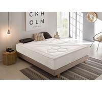 Moonia Matelas Quantum haute densité | Noyau HR 30 kg | viscoélastique | Courbé | Haute fermeté | Lève-toi avec plus d'énergie | 30 cm, 140 x 200 cm