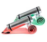 Matelas Mousse aluminisée, Vert/Argent ou Rouge/Argent