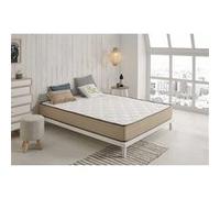 Moonia - Matelas Viscosoft 160X200CM - Matelas de Haute Durabilité - Matelas Anti-acariens - Mémoire de Forme - Modèle Bamboo Eco Fresh