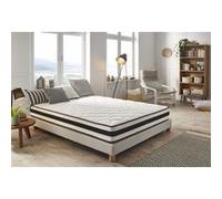 Moonia Matelas Maxim Anti-Stress Hauteur +/- 21 135 X 190cm Blanc