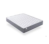 Matelas NATURELITS Orbit 200x200 cm - Mémoire de forme double face été/hiver - Fermeté moyenne - Hauteur 14 cm