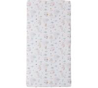 Matelas nomade Balloons - 120 x 60 x 4 cm - Blanc - TINEO