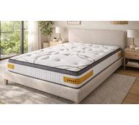Matelas Nupsia Linköping mémoire de forme visco-élastique 24 cm : 160 x 200 cm