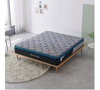 Matelas OCEAN GEL MEMORY 180x200 cm| Hauteur 28cm | Mousse à Mémoire de Forme Infusée de Gel | fraicheur optimale | Confort mi