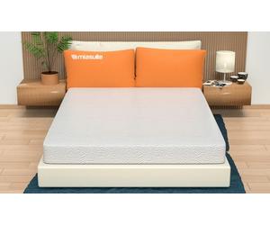 Matelas One H20 déhoussable en mousse à mémoire de forme Miasuite : 160 x 190 cm