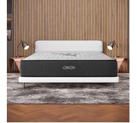 Matelas ORION 180x200 cm-Epaisseur 30 cm-Ferme-7 zones de confort en mousse mémoire adaptative-HR 35 kg-Blue Latex-Face été-hiver