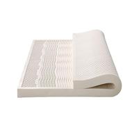 Matelas orthopédique 100 % latex naturel, soutien orthopédique moyen/doux, 7 zones de confort, housse amovible pour un nettoyage facile, solution de sommeil respectueuse de l'environnement
