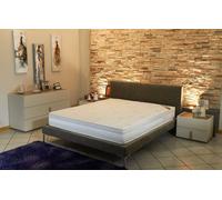 Matelas Orthopédique + Alèse 160x200 X 22 Cm - Très Ferme - Face Hiver Laine - Ame Poli Lattex Haute Densité - Hypoallergénique Blanc