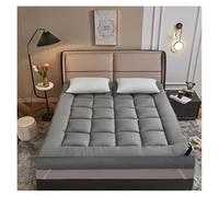 Matelas orthopédique en mousse à ressorts ensachés de fermeté moyenne pour les dormeurs lourds Soulagement de la pression 120 x 200 cm Noir - Idéal pour une nuit de sommeil réparatrice