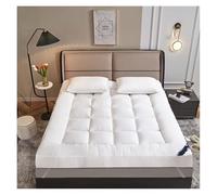 Matelas orthopédique en mousse à ressorts ensachés pour les dormeurs lourds Soulagement de la pression 90 x 200 cm Blanc