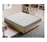 Matelas orthopédique mousse - 13 zones de confort - anatomique et confortable - mod louvre - 200x200 cm