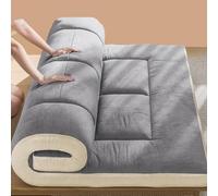 Matelas orthopédique pliable 120 x 190 cm - Double usage facile à ranger en mélange de coton et de polyester, parfait pour les lits d'invités et l'utilisation à la maison, solution de sommeil