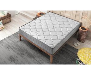 Matelas Paris moelleux à mémoire de forme : 135 x 190 cm