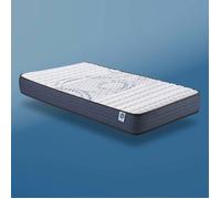 Matelas Perfect Dream 90x200 cm - Mousse à mémoire de forme HR adaptative-7 zones Blue-latex-Confort Optimal-Respirant-Ergonomique