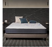 Matelas Perfectsleep 160x190 cm - Technologie Blue Latex et Mousse HR,Mémoire de forme - Réversible - 7 zones - Excellent Confort