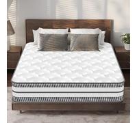 Matelas PerfectSleep 90x200 cm - Ép 24cm - Mousse à mémoire de Forme - Blue Latex Hybride - Soutien Parfait - Fermeté Moyenne - Respirant - Hypoallergénique - Durable - 7 Zones - Certifié Oeko-Tex