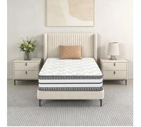 Matelas PerfectSleep 90x200 Mousse à mémoire de forme et Blue Latex Hybride - Fermeté Moyenne