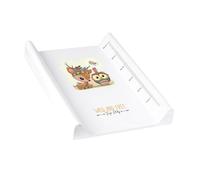 Matelas plan à langer luxe pour bébé 48 X 70 cm Blanc Biche
