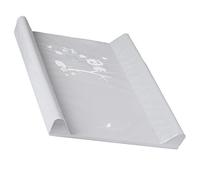 Matelas plan à langer luxe pour bébé 48,5 X 70 cm Gris Owls