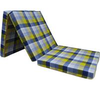 Matelas pliable 195x65x10 cm - 002, 3 segments, léger, de voyage, pour le camping, portable, idéal pour les invités et les voyages