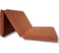 Matelas pliable 195x65x10 cm - 1000, 3 segments, confortable, touristique, portable, pratique, camping, pour les invités