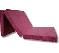 Matelas pliable 195x65x10 cm - 1224, 3 segments, léger, touristique, portable, pour le camping, confortable et pour les invités
