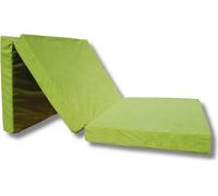 Matelas pliable 195x65x10 cm - 1229, 3 segments, confortable, de voyage, portable, de camping, idéal pour les invités