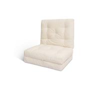 Matelas Pliable 70x200 avec latex - Futon Flex Latex - Pascall Ecru