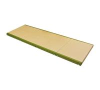 Matelas pliable avec coussin en fibre de coco - Lit futon japonais portable pour yoga et méditation, tapis en rotin, lit d'appoint multi-usage (200 x 90 cm)
