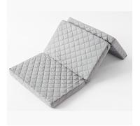 Matelas Pliable Bébé 70x140 cm - Matelas de Voyage 7 cm - Matelas pourlit parapluie lit de voyage - Matelas d'appint - Gris