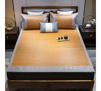 Matelas pliable double face en bambou 3 pièces pour la maison, l'école, le dortoir - Alèse rafraîchissante pour étudiants 90 cm Couleur A