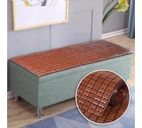 Matelas pliable en bambou lisse et portable pour un confort estival disponible en 40 x 40 cm, 70 x 90 cm, 100 x 190 cm, 180 x 200 cm pour lits, canapés et sols.
